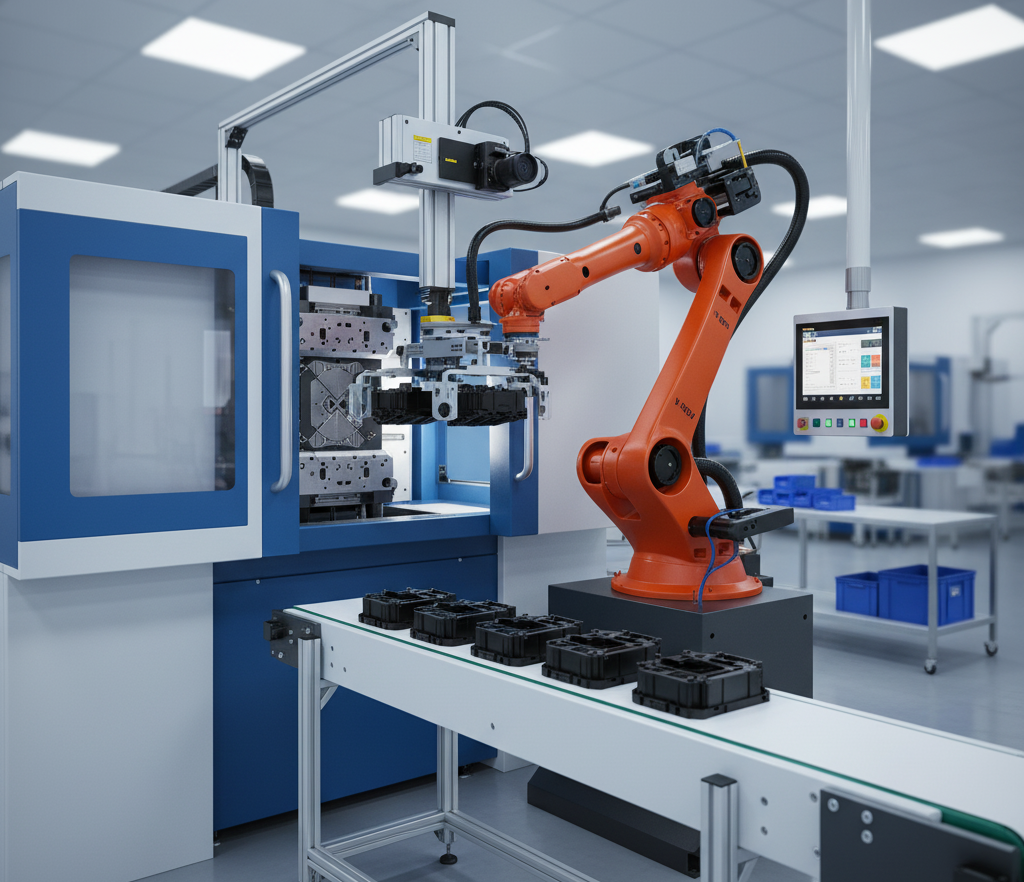 Automated Electronics Component Production Line