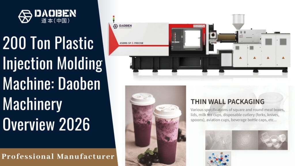 200 Ton Injection Molding Machine