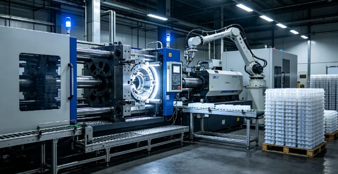 mldng machine high volume