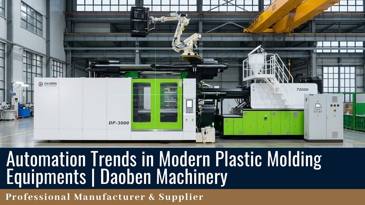 Automation trend in plastic injection machine